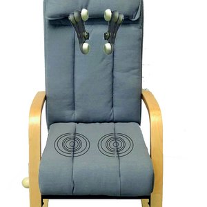 Relaxsessel/Alpha Techno AT-233 grau Funktionen/Rollenmassage und Vibration