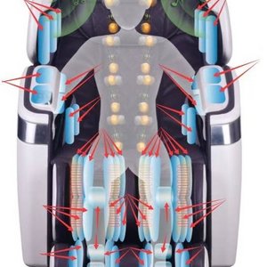 Massagesessel_Alpha_Techno_AT-629_Luftkissen_und_Rollentechnik